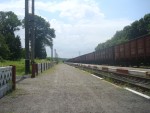 станция Негин: Вид с платформы в сторону Гуменцев