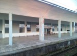 станция Ланчхути: Центральная часть пассажирского здания