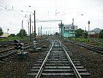 станция Батуми: Вид в сторону Батуми-Пассажирской, светофор Н1Г