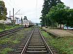 станция Озургети: Вид платформы в сторону тупика