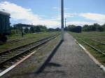 станция Виктория: Вид на нечётную горловину с платформы
