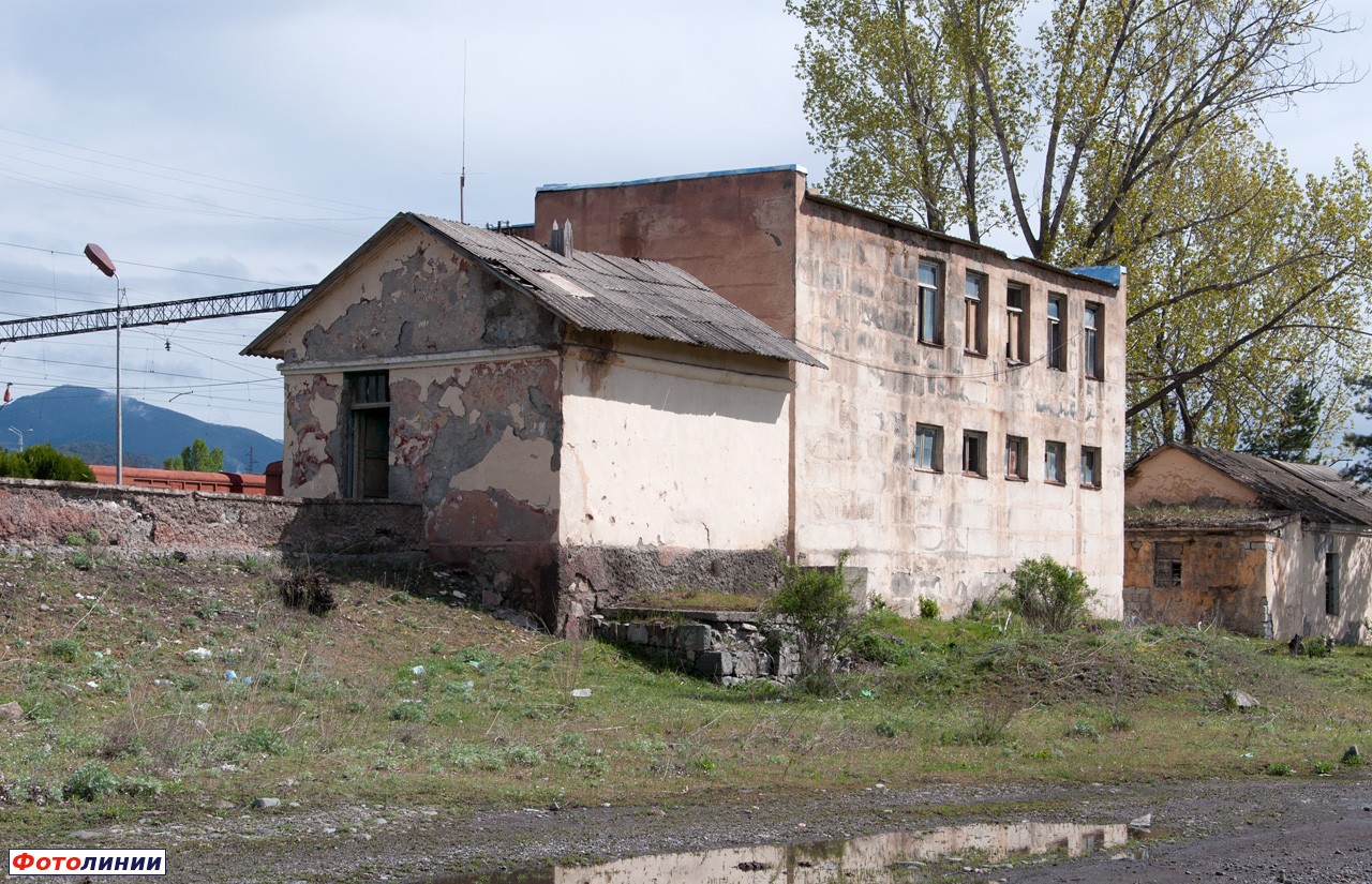 Пост ЭЦ, вид с обратной стороны