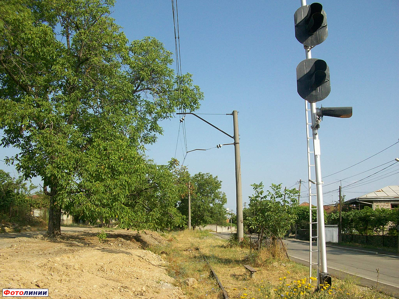 Входной светофор со стороны Цнорис-Цхали