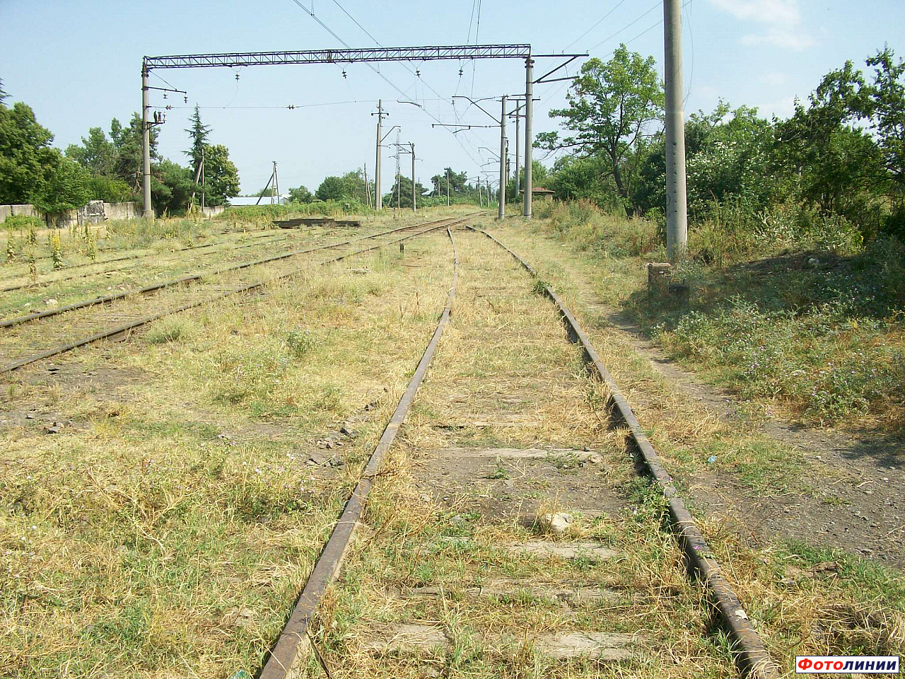 Вид в сторону Гурджаани