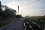 станция Холоневская: Вид в сторону Калиновки