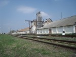 станция Антонины: Пакгауз и зерносушилка, вид в сторону Больших Пузырьков