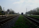 станция Антонины: Вид с путей в сторону Староконстантинова-1