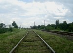 станция Шепетовка-Подольская: Нечётная горловина, вид в сторону Шепетовки