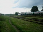 станция Шепетовка-Подольская: Вид из нечётной горловины в сторону Четырбоков