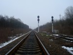 станция Белгородка: Входные светофоры Ч1 и Ч2