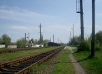 станция Суховолье: Чётная горловина и пассажирская платформа, вид в сторону Жизниковцев