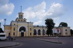 станция Бердичев: Пассажирское здание с обратной стороны