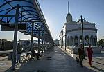 станция Ашгабат: На первой платформе, вид в сторону станции Мары