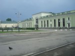 станция Шепетовка: Вокзал, вид с привокзальной площади