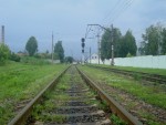 станция Шепетовка: Входной светофор со стороны Шепетовки-Подольской