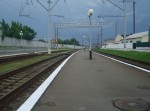 станция Шепетовка: Вторая платформа, вид в здолбуновском направлении