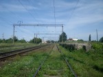 станция Мирополь: Подъездной путь и грузовая рампа
