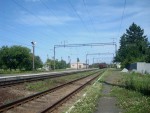 станция Мирополь: Первая платформа, вид в сторону Печановки