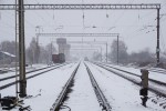 станция Чуднов-Волынский: Вид в сторону Шепетовки
