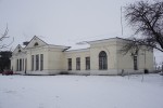 станция Чуднов-Волынский: Пассажирское здание с обратной стороны