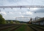 станция Славута I: Чётная горловина и пакгауз, вид в сторону Цветохи