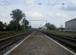 станция Славута I: Вторая платформа. Вид в сторону Цветохи