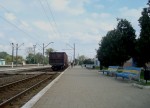станция Славута I: Первая платформа. Вид в сторону Цветохи
