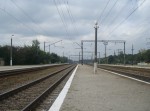 станция Славута I: Вторая платформа. Вид в сторону Кривина