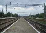 станция Славута I: Вторая платформа. Вид в сторону Кривина