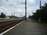 станция Славута I: Первая платформа. Вид в сторону Цветохи