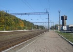 станция Кривин: Первая платформа. Вид в сторону Славуты