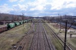станция Славута I: Вид в сторону Шепетовки