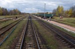 станция Толкачевский: Платформы, вид в сторону Бережести