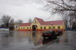 станция Житковичи: Вид пассажирского здания со стороны города