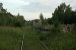 станция Житковичи: Подъездной путь к закрытой котельной военного городка