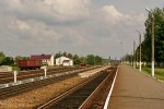 станция Муляровка: Вид в сторону Калинковичей