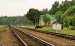 Вид станции в сторону Житковичей