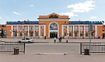 станция Караганды: Вокзал, вид из города