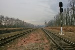 станция Потаповичи: Выходной светофор Н1 в сторону Коростеня