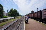 станция Игнатполь: Вид в сторону Коростеня