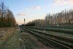 станция Коростень-Житомирский: Вид на станцию со стороны ст. Коростень