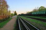 станция Коростень-Житомирский: Вид в сторону Житомира