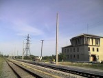 станция Крошня: Пути и платформа
