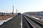 о.п. 324 км: Вид с платформы в сторону Барнаула