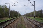 станция Обводной: Вид в сторону Новограда-Волынского