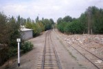 станция Карасу-Узбекский: Входной светофор со стороны ветки на Ош