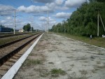 станция Майдан-Вила: Вторая платформа. Вид в сторону Радулино
