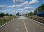 станция Майдан-Вила: Вид с первой платформы в сторону Радулино