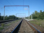 станция Жлобинский: Вид в сторону Шепетовки