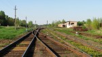 станция Лунинец: Вид в сторону Барановичей